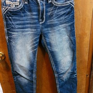 Women's rock revival jeans